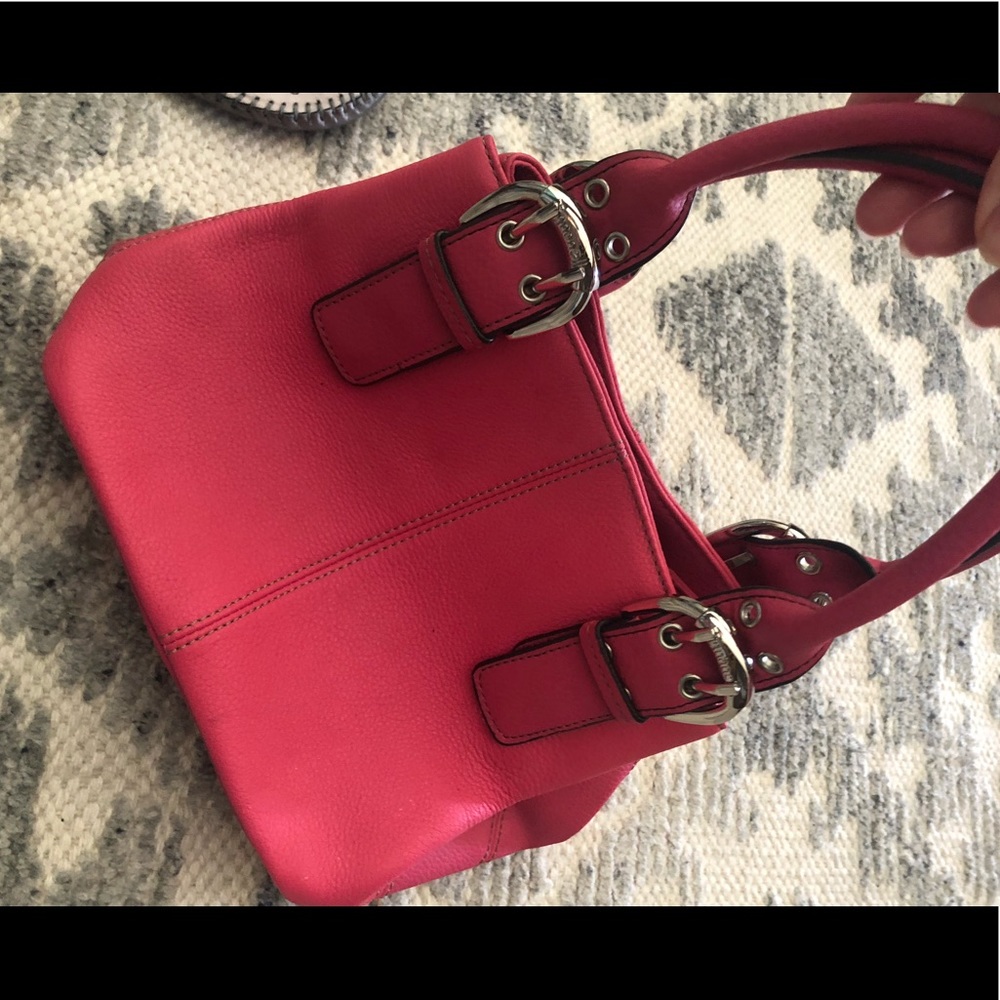 Small pink Tagnanelli purse
